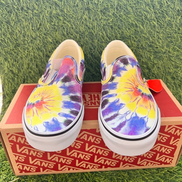 VANS WASHED CLASSIC SLIP ON TIE DYE - Picture 4 of 9